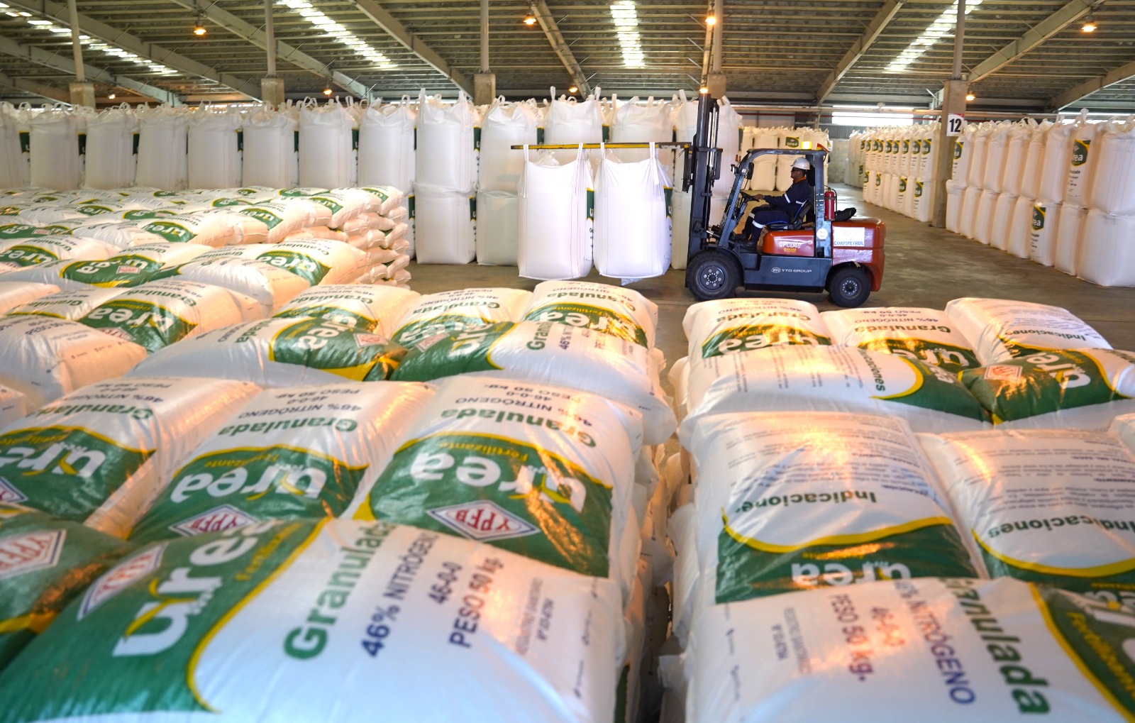 Bolivia produce 384.848 toneladas métricas de urea entre enero y agosto