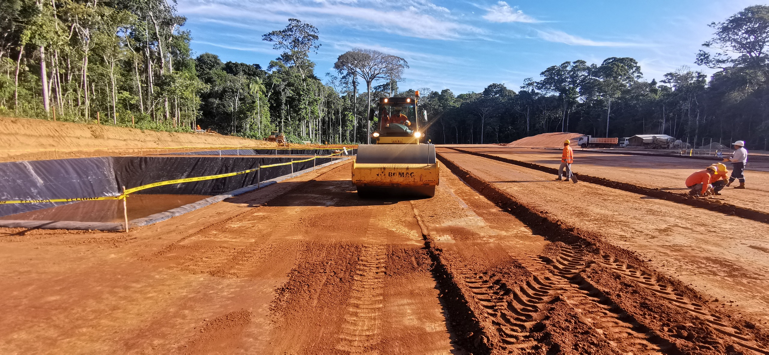 ypfb Obras civiles para la perforación del pozo Tomachi-X2 I.E. registran avance del 96,7%ypfb